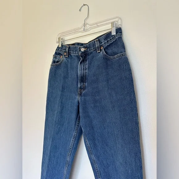 Levis Vintage‎ 90s Paper Tag Jeans Tapered Leg Relaxed Fit Size 12 Runs Small - Picture 6 of 13